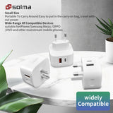 PD+USB Charger Charge For Mobile Phone Plug Charging Adapter Portable Wall Mobile Charger