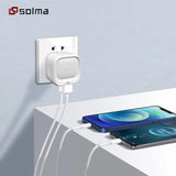 PD+USB Charger Charge For Mobile Phone Plug Charging Adapter Portable Wall Mobile Charger